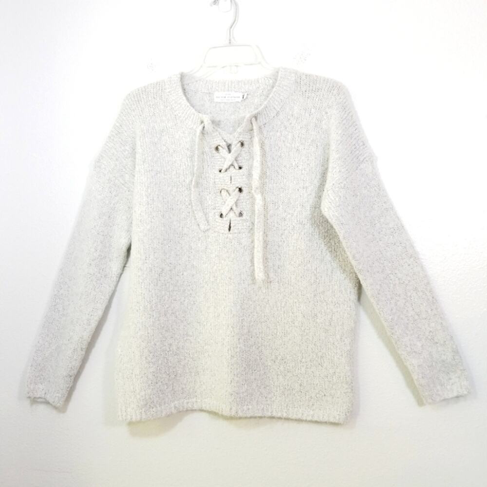 Nectar Clothing super soft laced neck sweater M/L